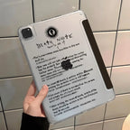 Death Note iPad Case