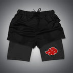 All Animes 2-in-1 Gym Shorts
