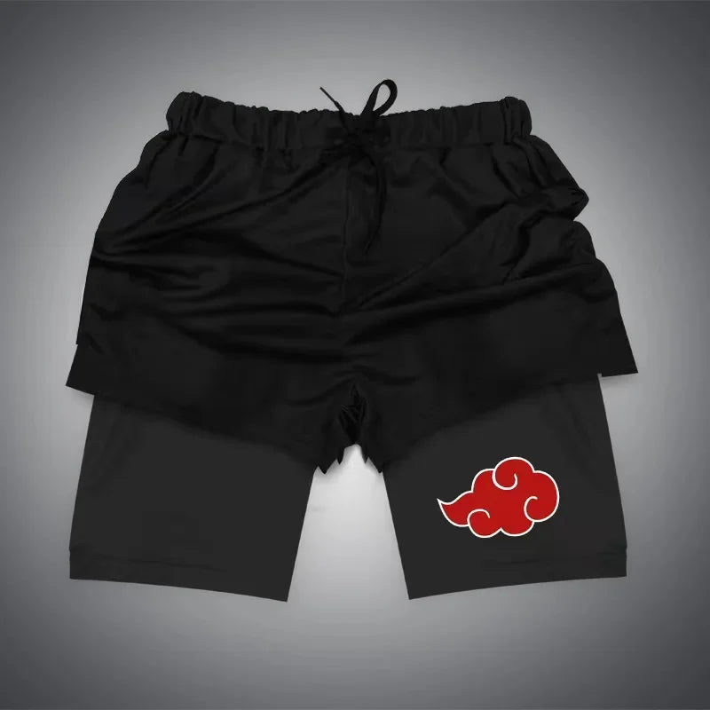 All Animes 2-in-1 Gym Shorts