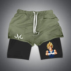 All Animes 2-in-1 Gym Shorts