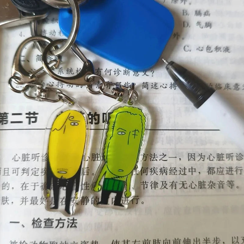 Zoro & Sanji Acrylic Keychain