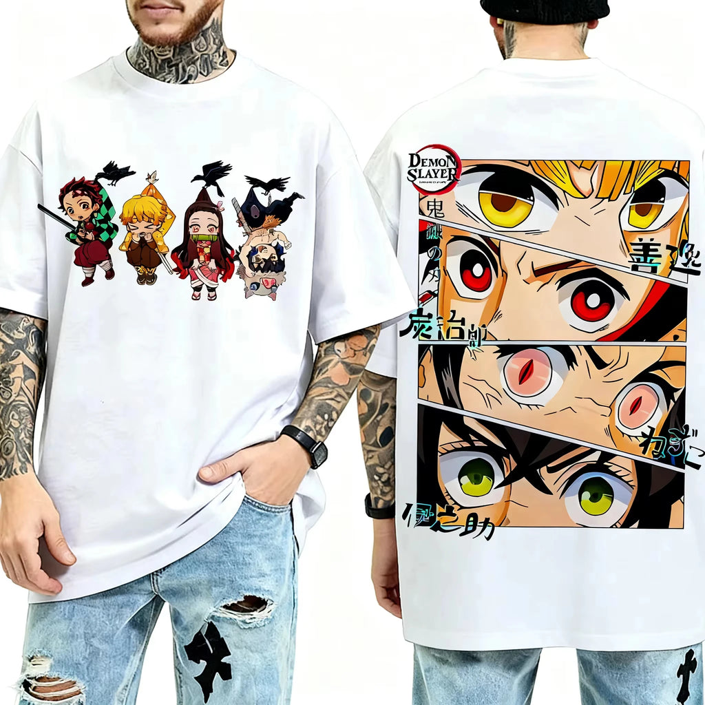 Demon Slayer Eyes Graphic T-Shirt