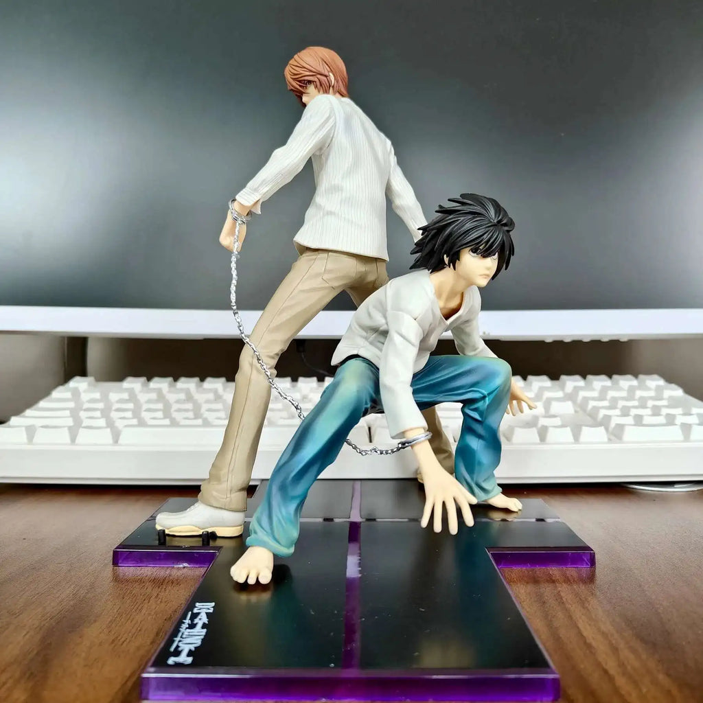 Death Note L & Light Yagami 2pcs PVC Figure Set