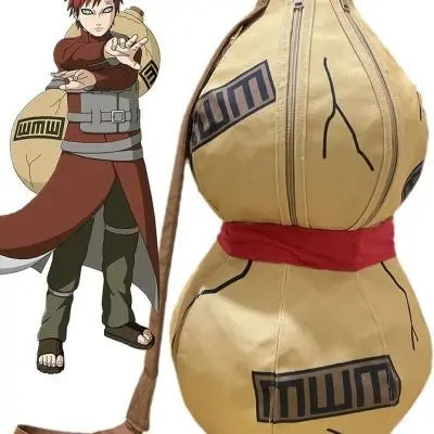Gaara Gourd Naruto Canvas Backpack & Cosplay Bag