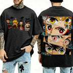 Demon Slayer Eyes Graphic T-Shirt