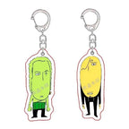 Zoro & Sanji Acrylic Keychain