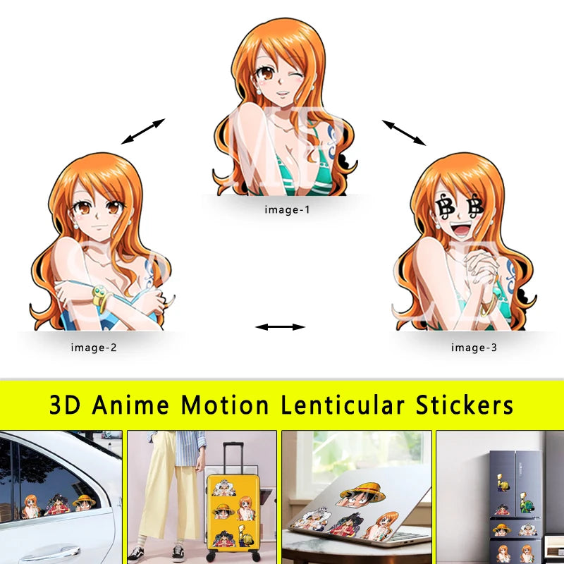 One Piece 3D Stickers