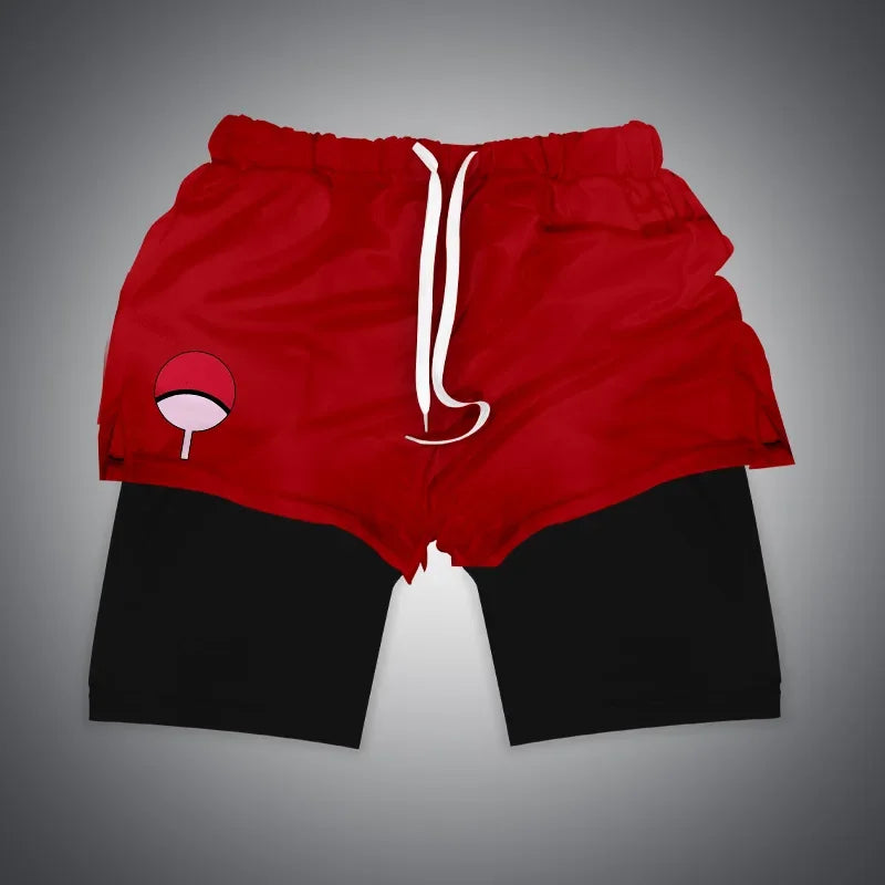 All Animes 2-in-1 Gym Shorts