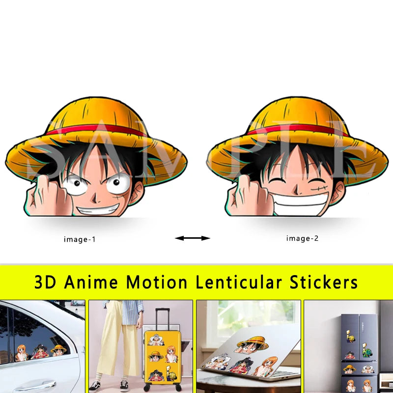 One Piece 3D Stickers