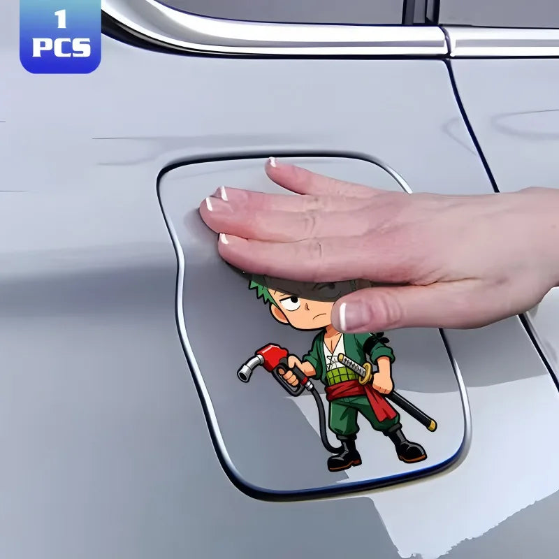 One Piece Oil Cap Car Sticker