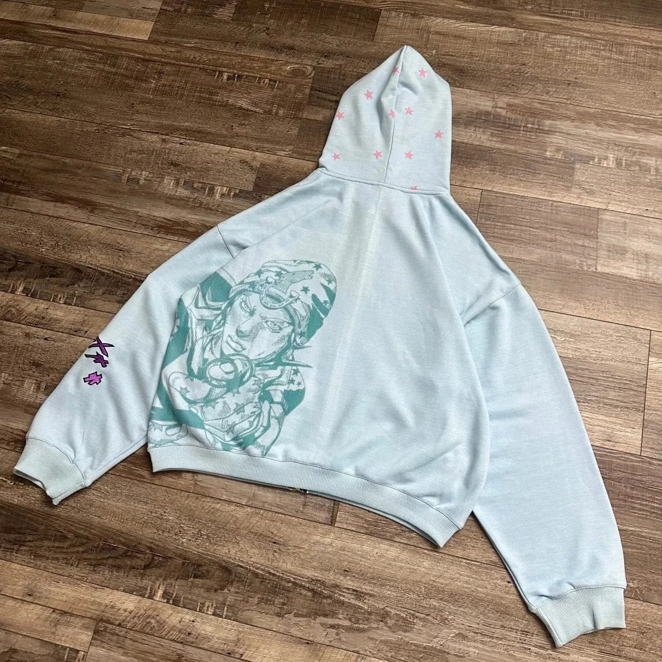 Joestar Star Zip Hoodie