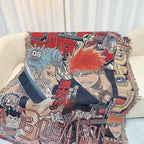 Anime Cotton Throw Blanket