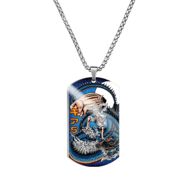 One Piece Steel Necklace