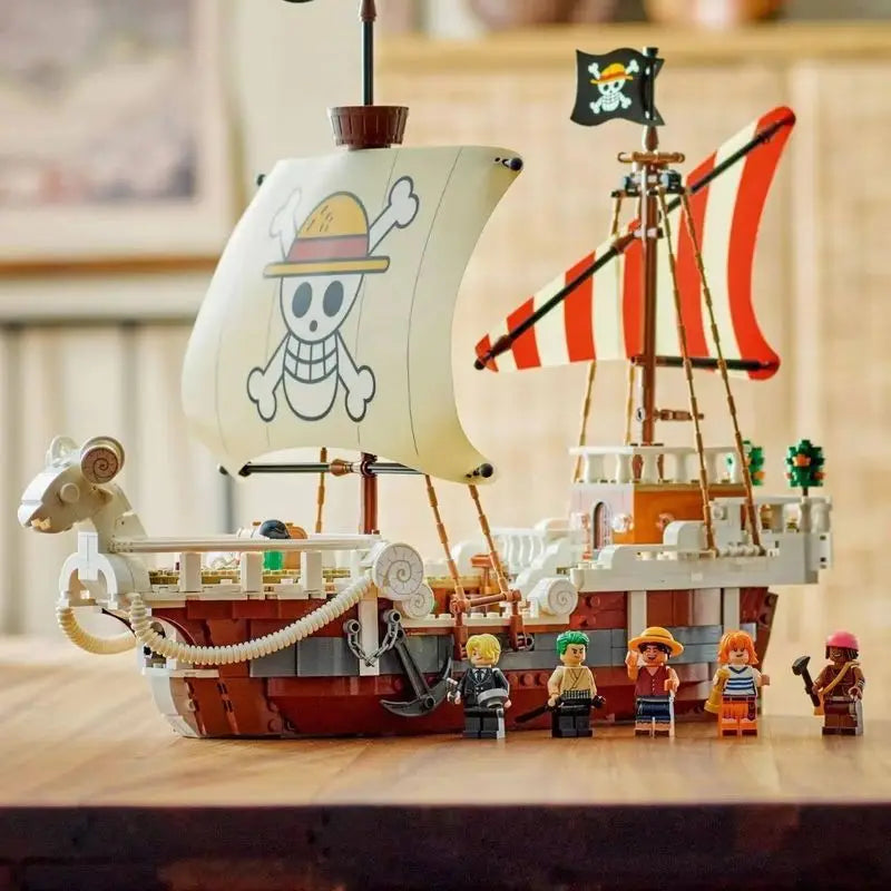 One Piece Going Merry Pirate Ship Building Blocks