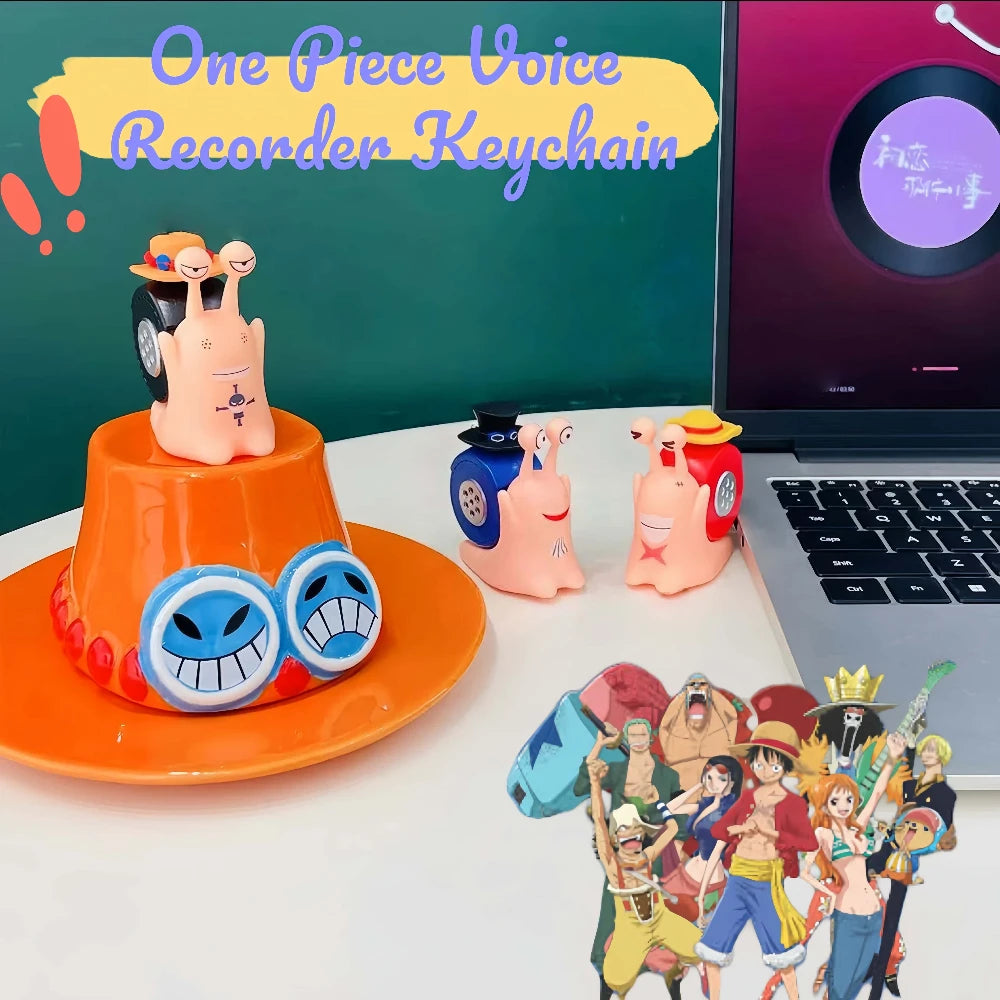 One Piece Voice Keychain