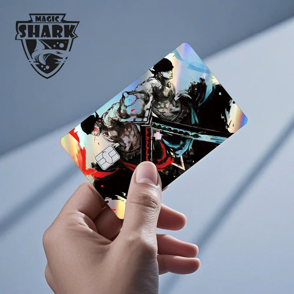 One Piece Holographic Card Stickers