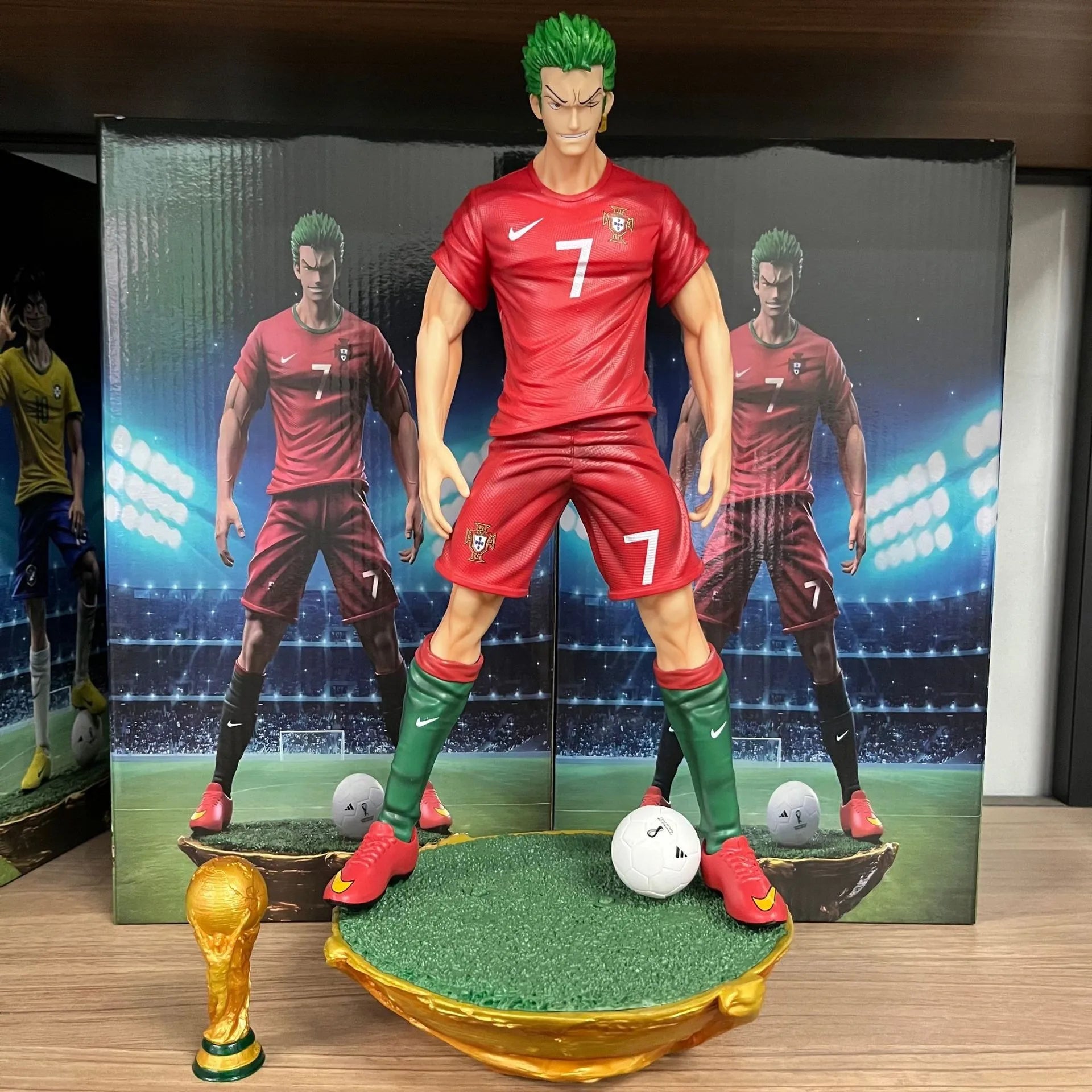 One Piece World Cup figures