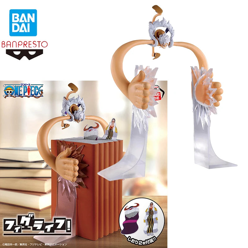 Luffy Gear 5 Shelf-Edge Bookend Figure