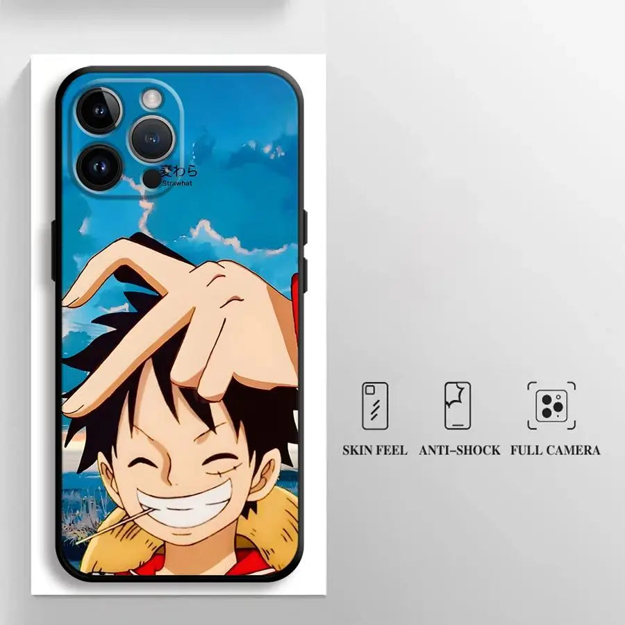 Luffy & Boa Hancock iPhone Case