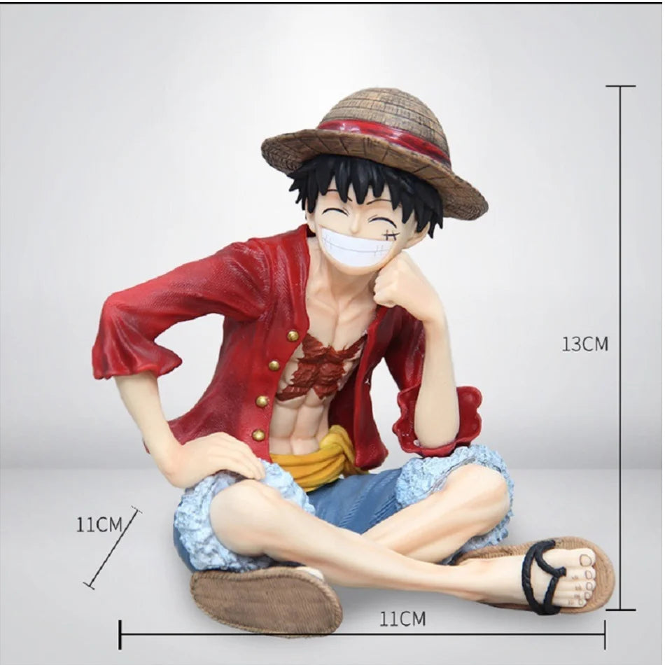Sitting Smiling Luffy Figure