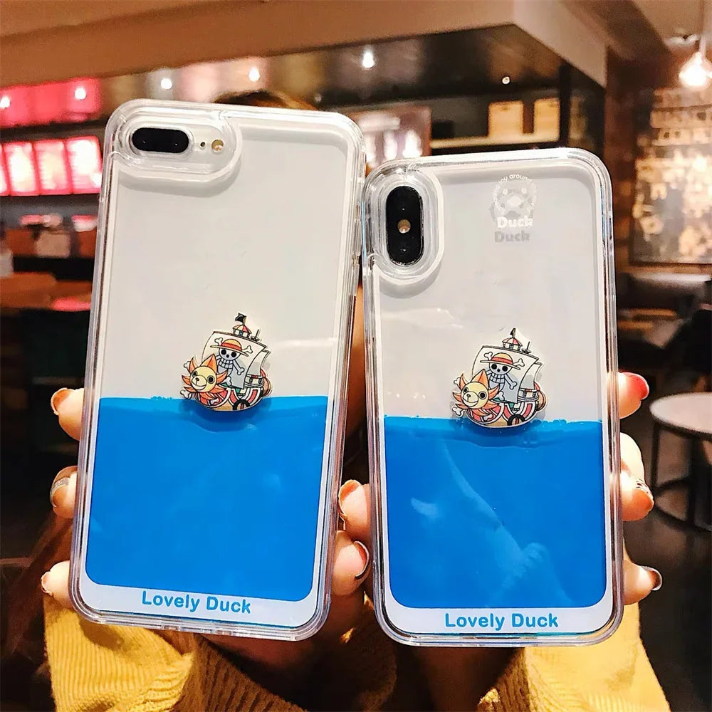One Piece Quicksand Phone Case