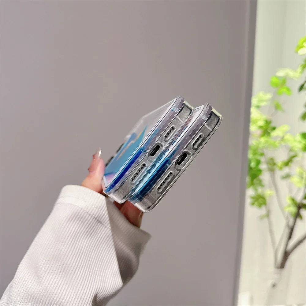 One Piece Quicksand Phone Case