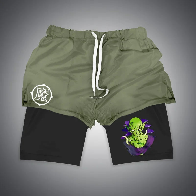 All Animes 2-in-1 Gym Shorts