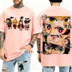 Demon Slayer Eyes Graphic T-Shirt