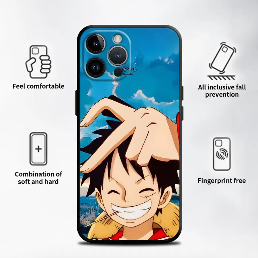 Luffy & Boa Hancock iPhone Case