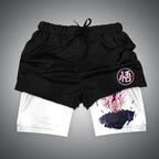 All Animes 2-in-1 Gym Shorts