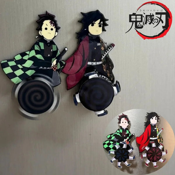 Tanjiro & Tomioka Acrylic Fridge Magnets