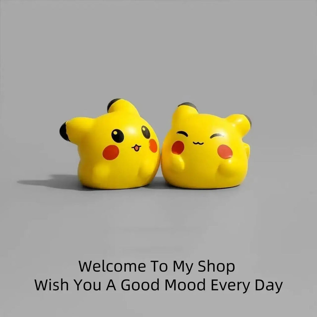Pikachu Pokemon Mini Figurines Set