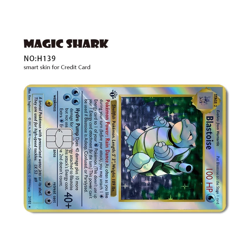 Pokemon Holographic Card Skin