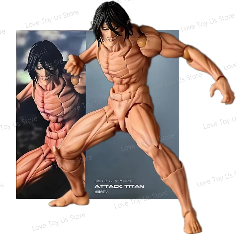 Bandai Revoltech Eren Action Figure