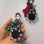 Tanjiro & Tomioka Acrylic Fridge Magnets