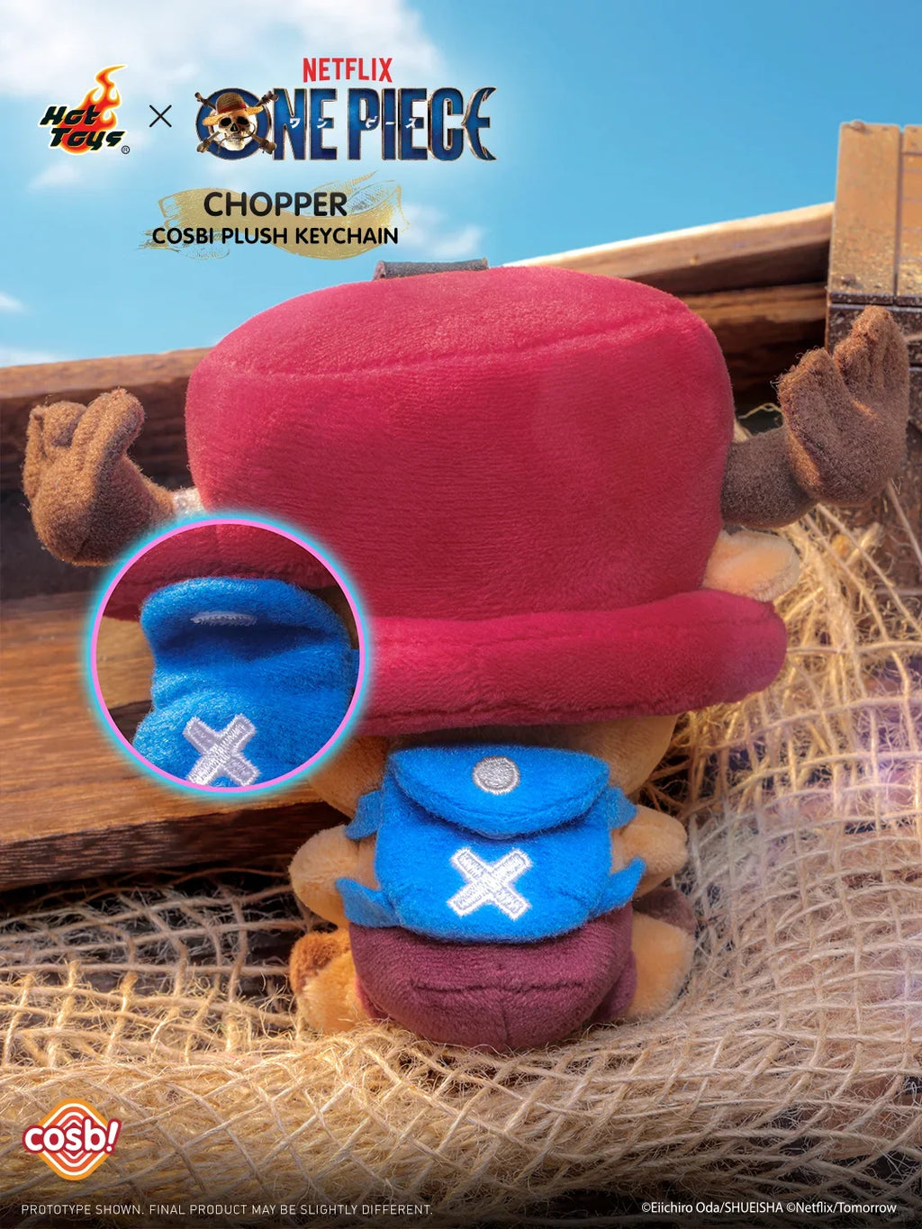 Chopper Cosbi Plush Keychain – Blind Box
