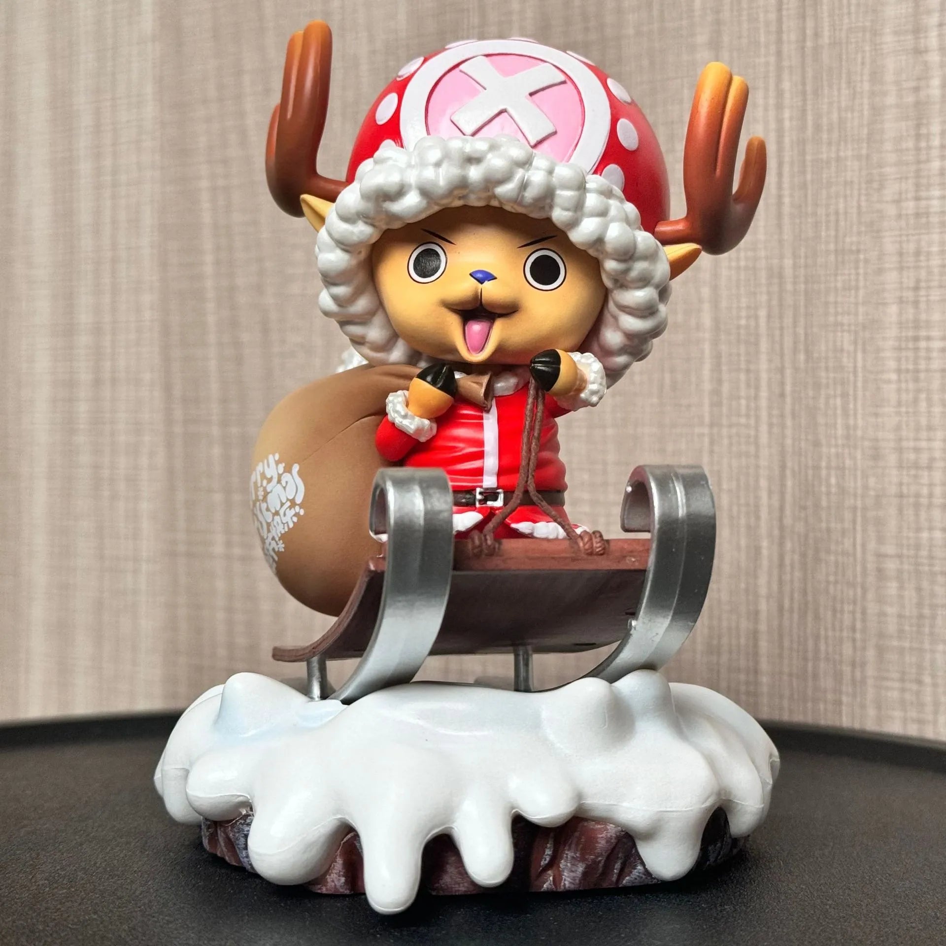 Chopper Santa Figure