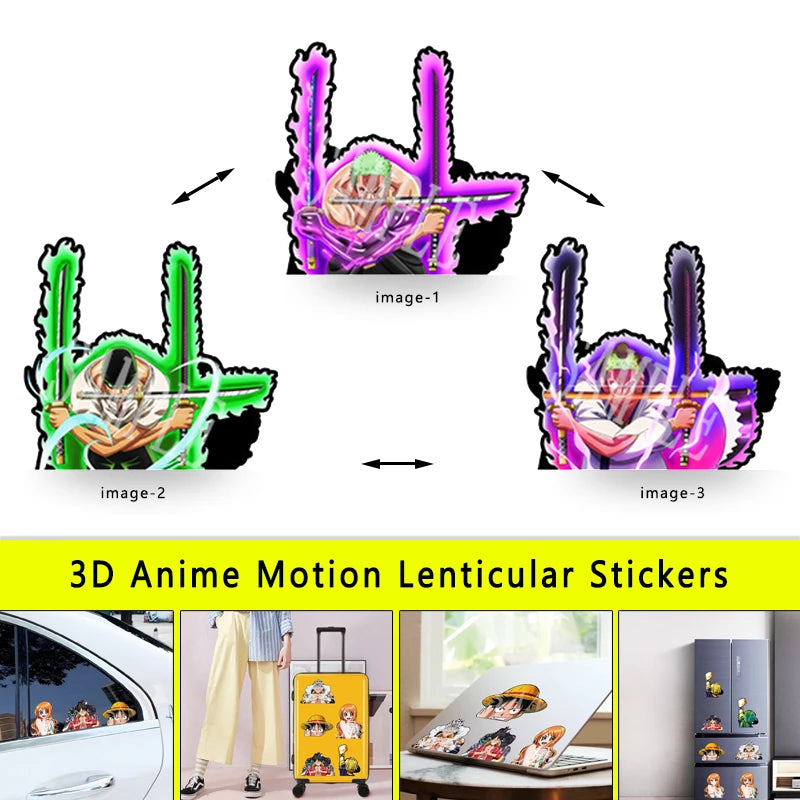 One Piece 3D Stickers