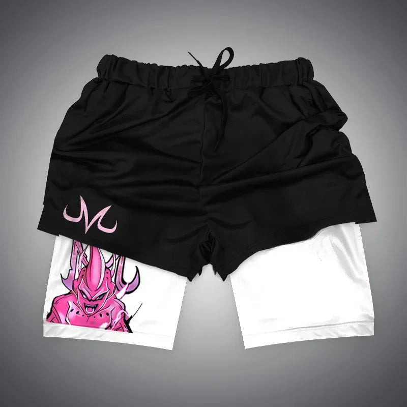 All Animes 2-in-1 Gym Shorts