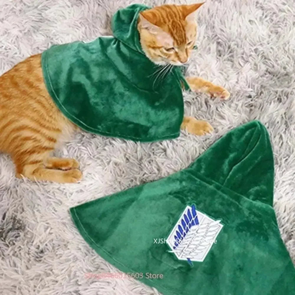 AOT Survey Corps Pet Cape for Dogs & Cats