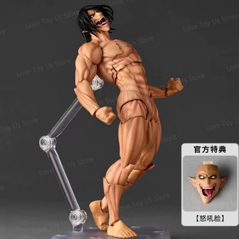 Bandai Revoltech Eren Action Figure