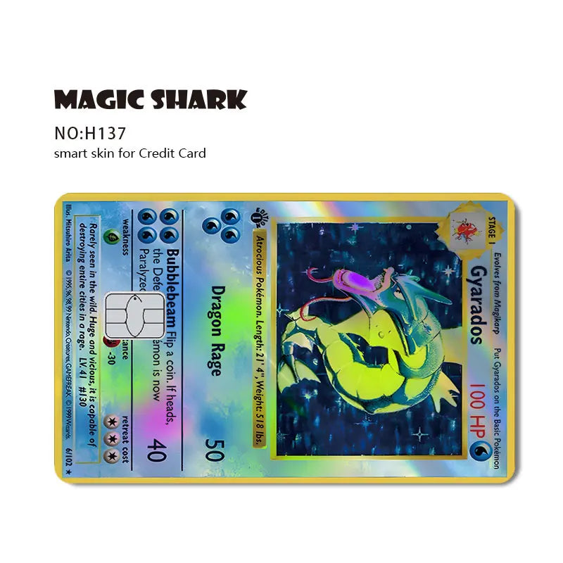 Pokemon Holographic Card Skin