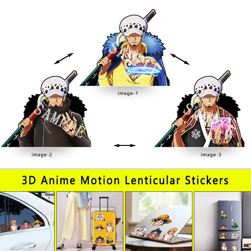 One Piece 3D Stickers