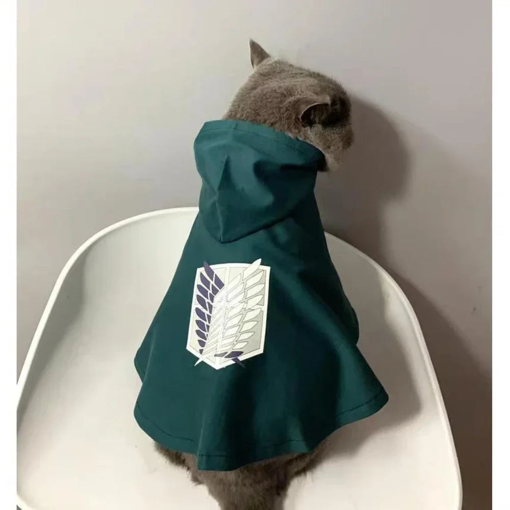 AOT Survey Corps Pet Cape for Dogs & Cats