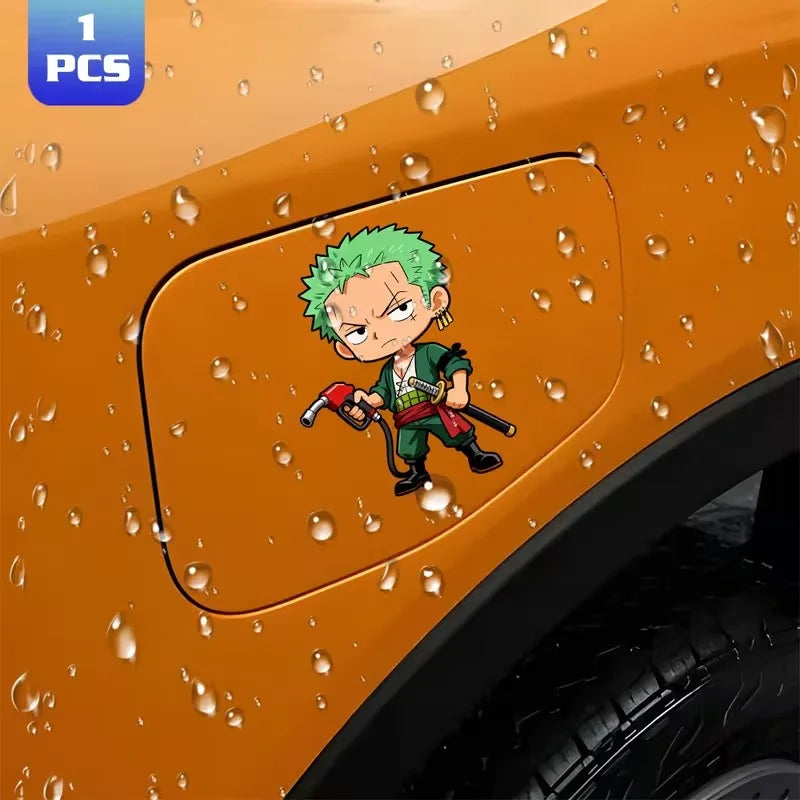 One Piece Oil Cap Car Sticker