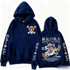 One Piece Zipper Hoodie