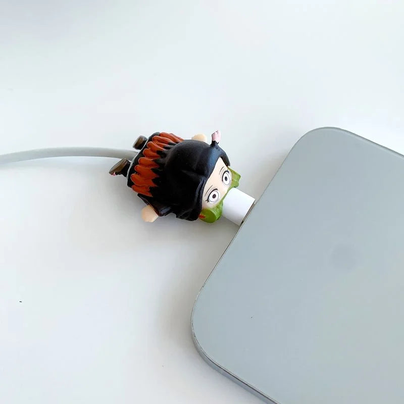 Nezuko Charging Cord Protector