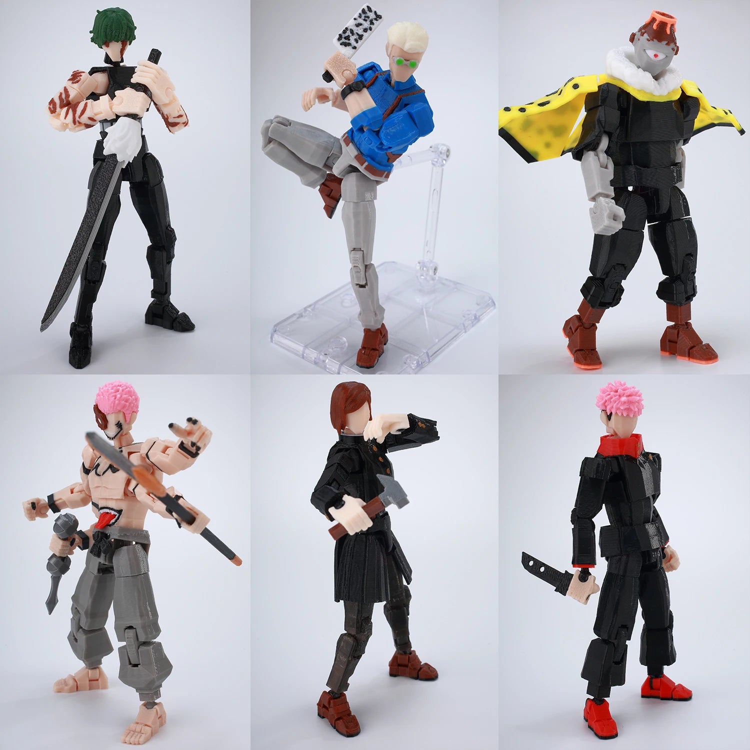 JJK Movable Action Figures