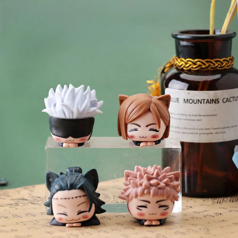 Jujutsu Kaisen Kawaii Cat Figure Set