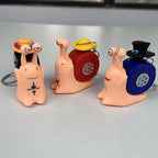 Den Den Mushi Sound Recording Keychain – Luffy, Sabo & Ace
